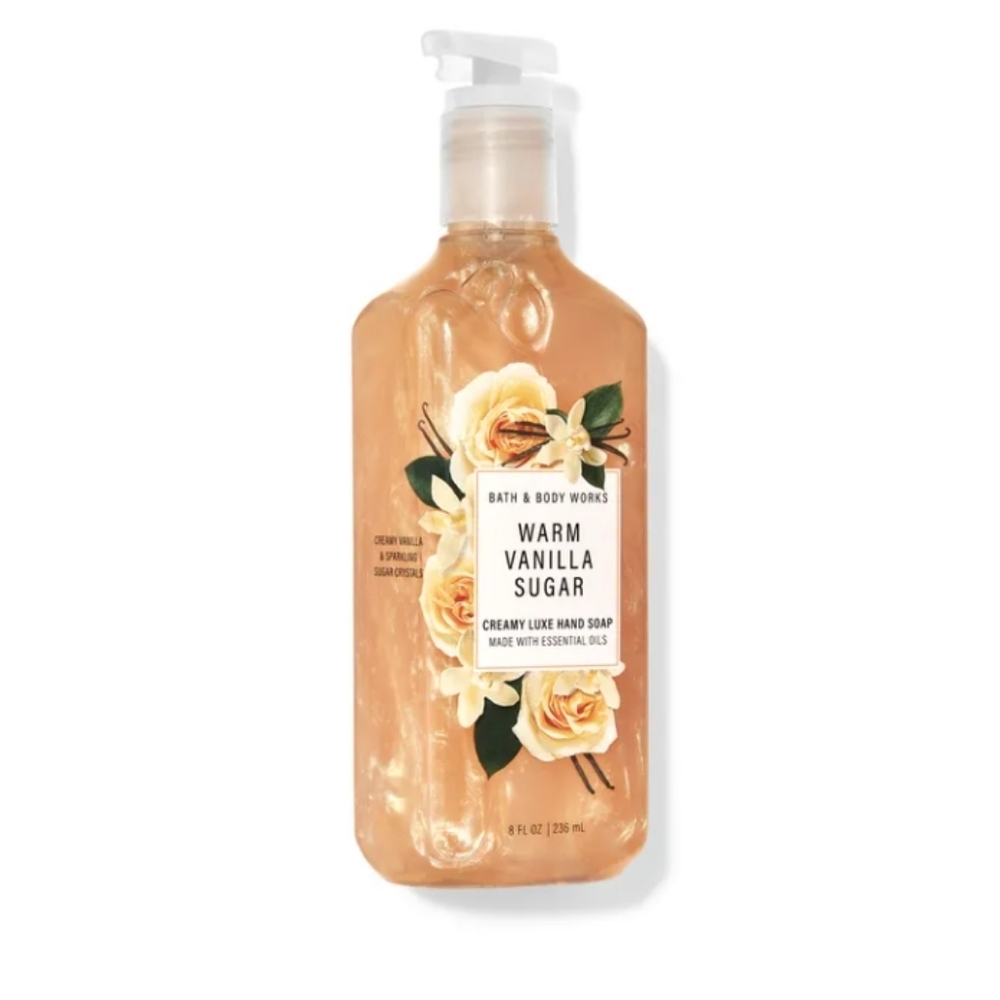 🆕BBW WARM VANILLA SUGAR CREAMY LUXE HAND SOAP